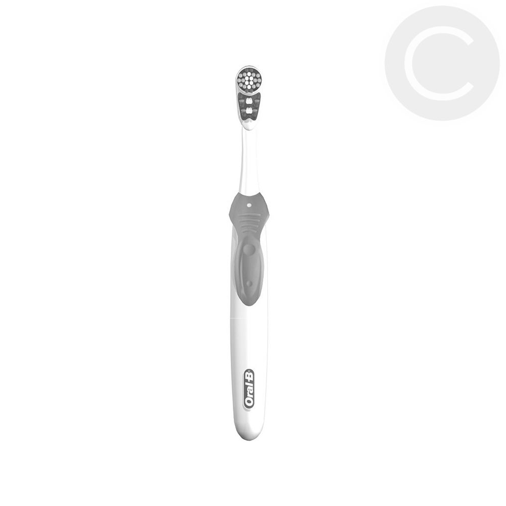 3D White Battery Powered Toothbrush